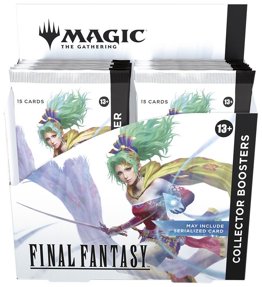 Final Fantasy Collector's Booster Display Box (With Acrylic Display Case)