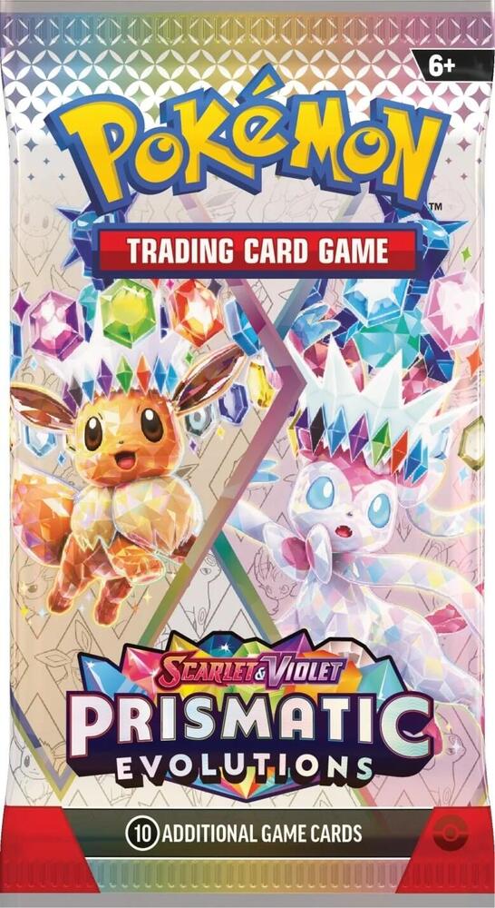 Prismatic Evolutions Live Ripped Pack