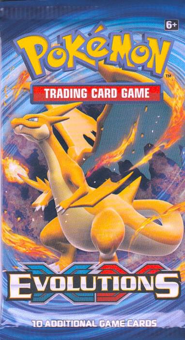 XY Evolutions Live Ripped Pack