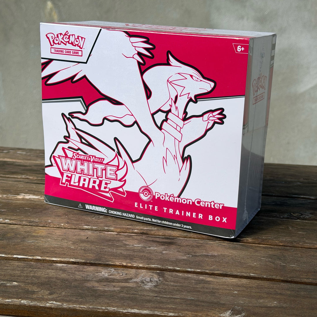 White Flare Pokémon Center Elite Trainer Box — Owner's Personal Collection — 01-hero