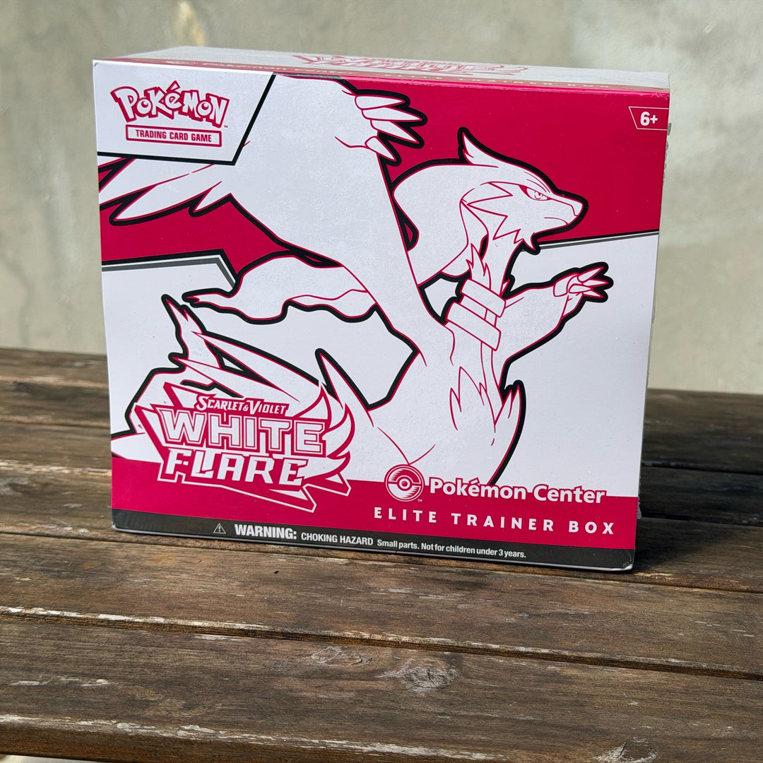 White Flare Pokémon Center Elite Trainer Box — Owner&