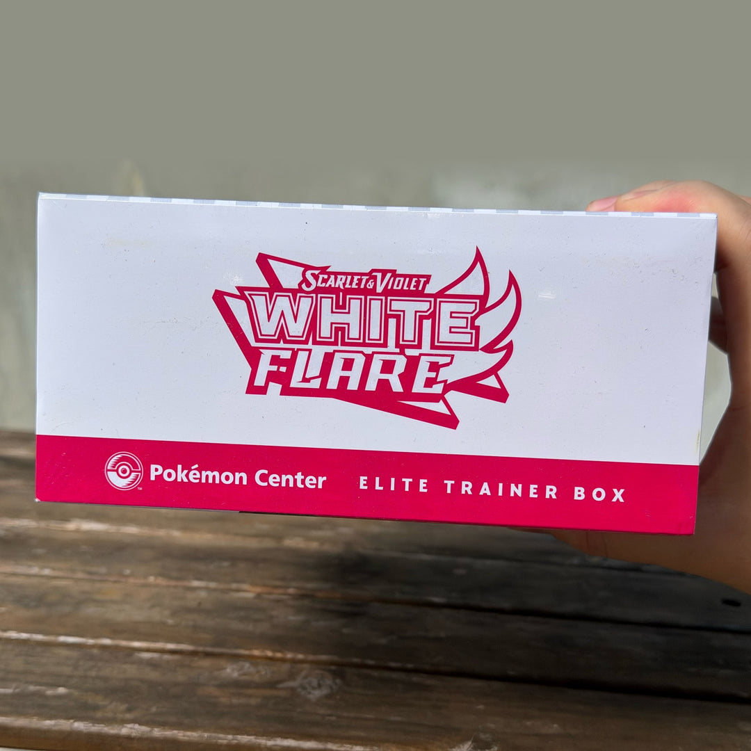 White Flare Pokémon Center Elite Trainer Box — Owner&