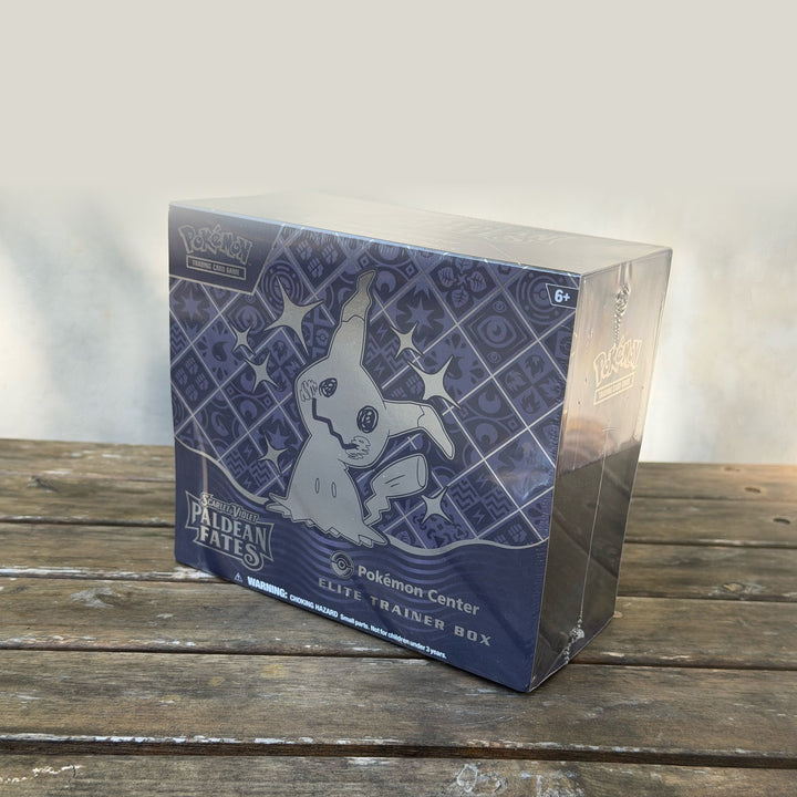 Paldean Fates Pokémon Center Elite Trainer Box — Owner's Personal Collection, Personal Collection — Elite Trainer Box, See item notes below