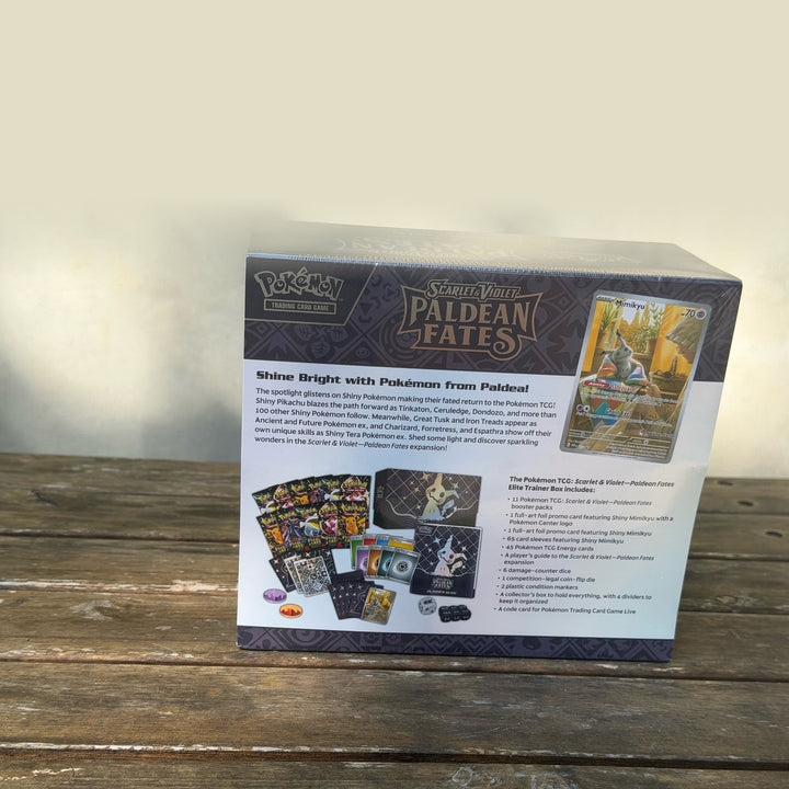 Paldean Fates Pokémon Center Elite Trainer Box — Owner&