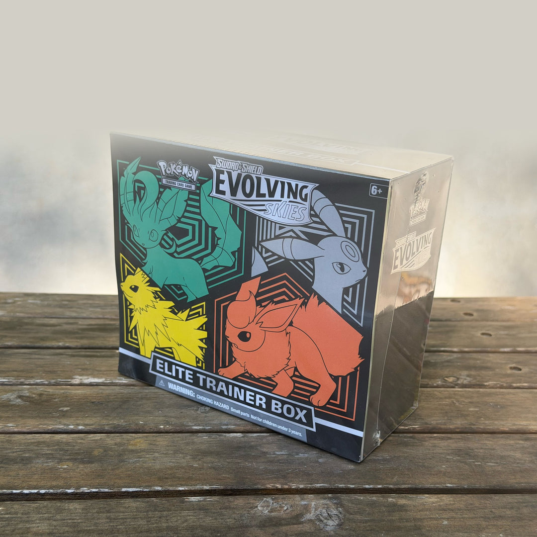 Evolving Skies Elite Trainer Box — Flareon / Jolteon / Umbreon / Leafeon Artwork — Owner's Personal Collection — 01-hero