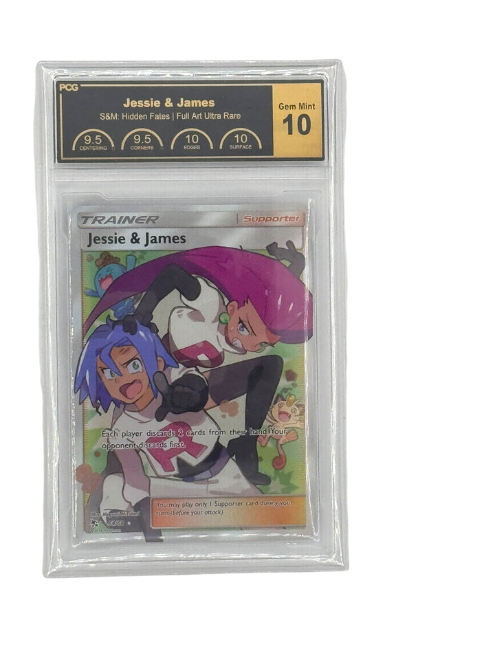 2019 Jessie & James #68 Sun & Moon Hidden Fates PCG 10