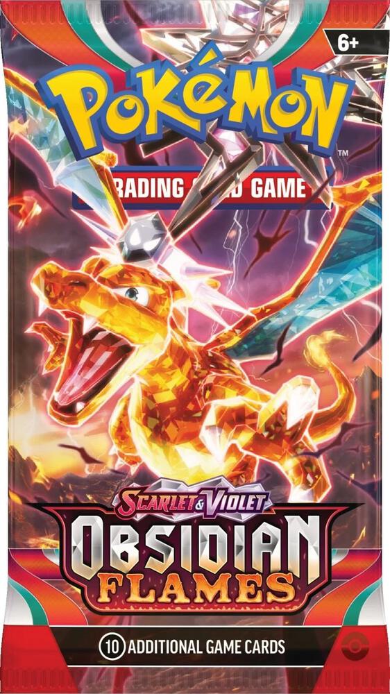 Obsidian Flames Live Ripped Booster Pack