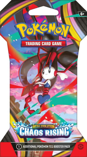 Pokémon trading card game pack with colorful design